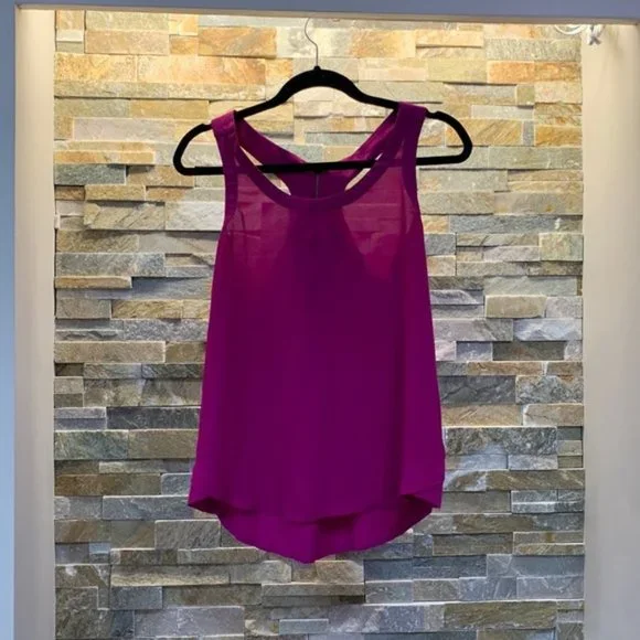 Express, Pink Tank Top , Small, Used - Picture 2 of 4